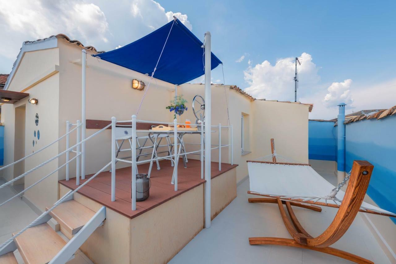 Gregos Rooftop Suite City Center w. Sea View Corfu  Zewnętrze zdjęcie